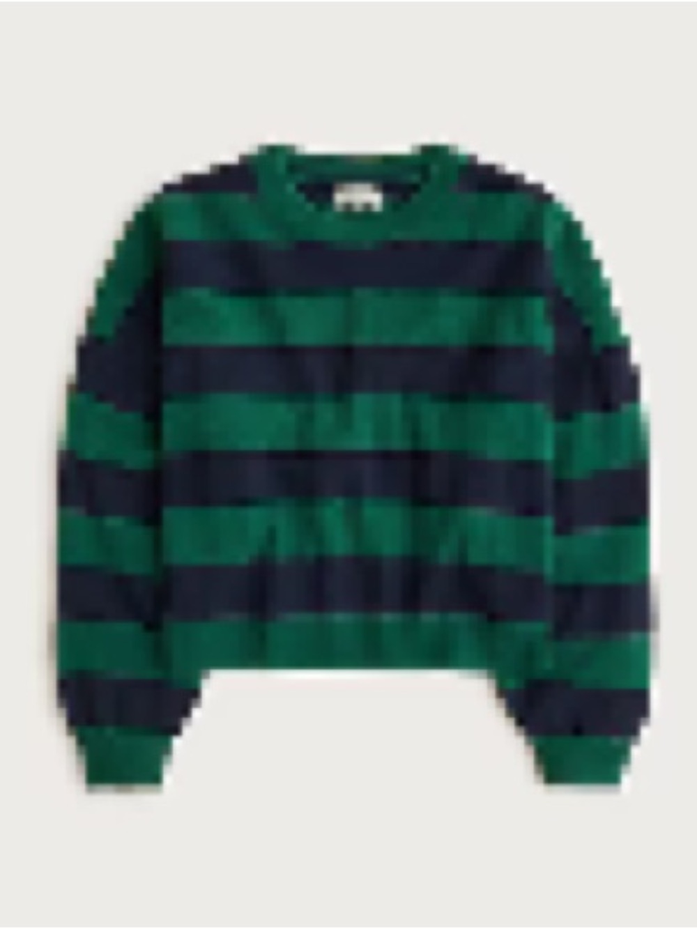 J.Crew Cashmere blouson-sleeve sweater in stripe CR214 - Picture 5 of 10